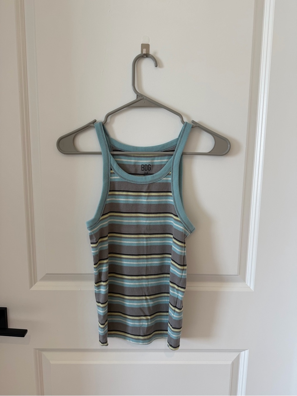 BDG Striped Ribbed Tank Top - Picture 4 of 6